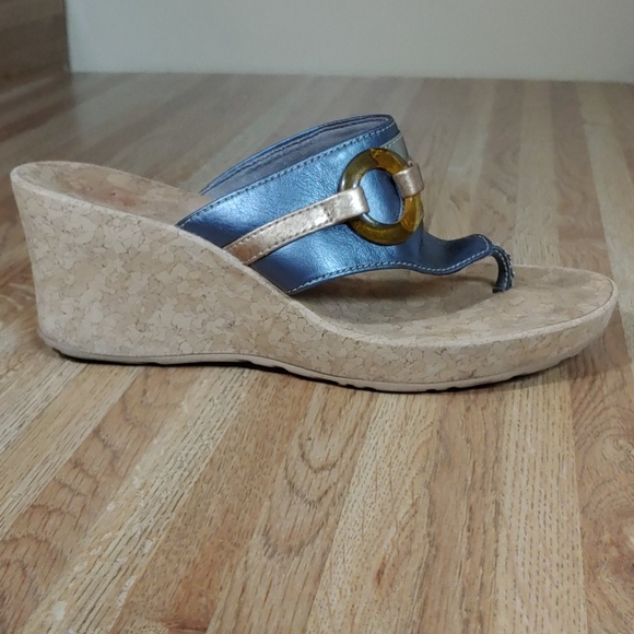 Clarks Anchor Yacht Cork Sandals 8M - Picture 8 of 12